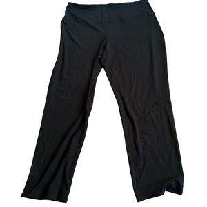 J. Jill Wearever Collection Smooth Fit Slim Ankle Pants Size Large Black